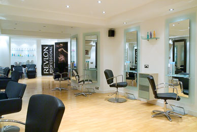 Salon interior
