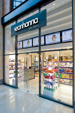 Salon exterior photography