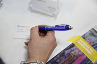 Interacting with promotional material